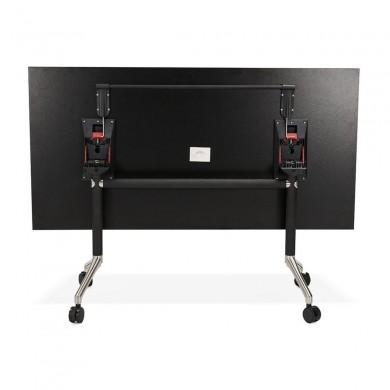 Bureau Avec Tablette Pliable Helpe Noir L160  OT00100BL