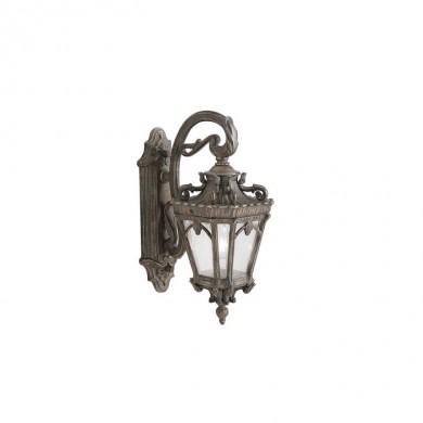 Applique Murale Tournai H 45,7cm 1x100W Fer forgé doré ELSTEAD LIGHTING kltournai2m