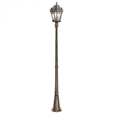 Lampadaire Extérieur Tournai 3x60W Fer forgé doré ELSTEAD LIGHTING kltournai5xl