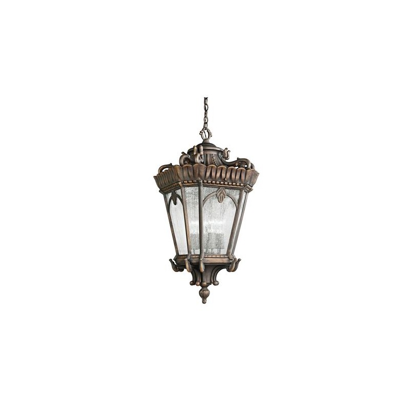 Suspension Tournai 1x100W Fer forgé doré ELSTEAD LIGHTING kltournai8gxl