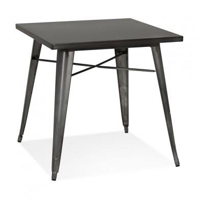 Table à manger carrée Coloc Gris foncé Gris foncé  DT02780DGDG