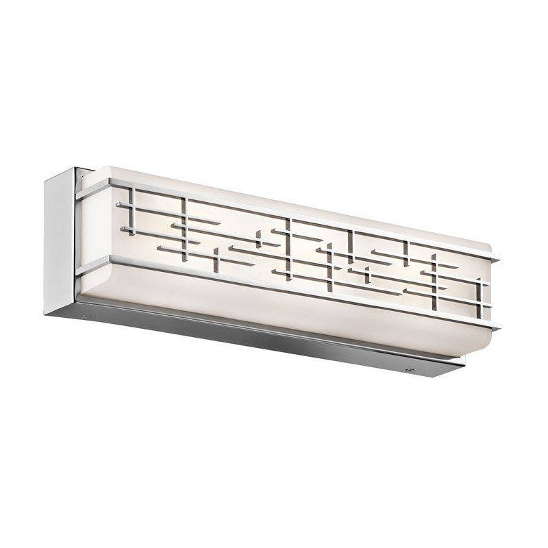 Applique Murale Exterieur Zolon Chrome 3x21W LED KICHLER KL-ZOLON-M BATH