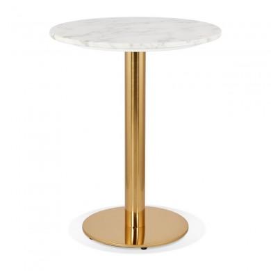 Table à manger Odeo Blanc Or KO_DT02480WHGO DT02480WHGO Table à manger Odeo Blanc Or DT02480WHGO