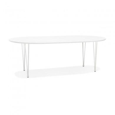 Table à manger extensible Vasta Blanc  DT02190WHWH