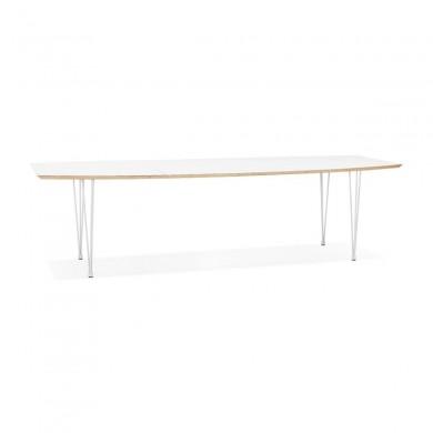 Table à manger extensible Gulliver Blanc  DT02170WHWH