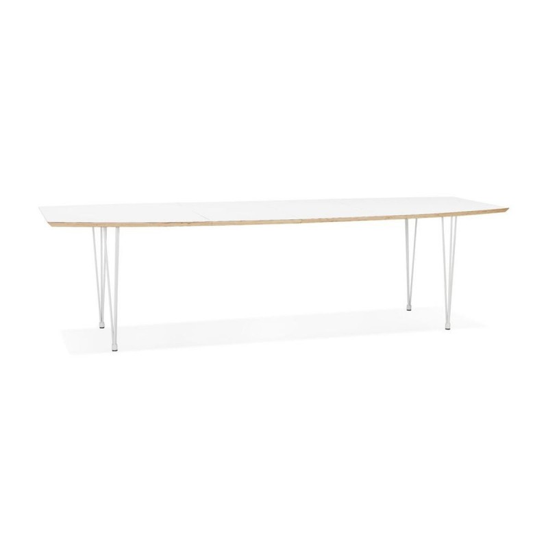 Table à manger extensible Gulliver Blanc KO_DT02170WHWH DT02170WHWH Table à manger extensible Gulliver Blanc DT02170WHWH