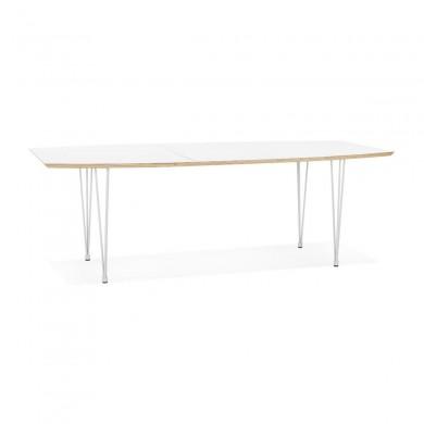 Table à manger extensible Gulliver Blanc  DT02170WHWH
