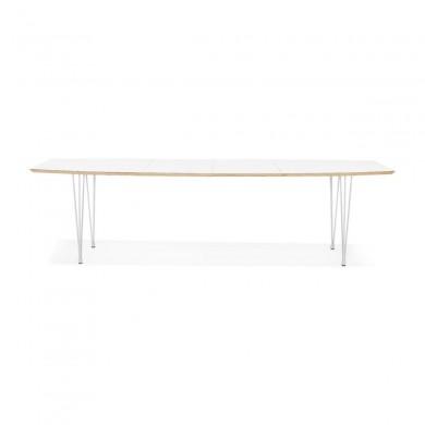 Table à manger extensible Gulliver Blanc  DT02170WHWH