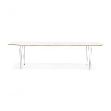 Table à manger extensible Gulliver Blanc  DT02170WHWH