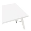 Table à manger carrée Coloc Blanc  DT02140WHWH