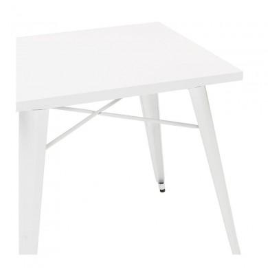 Table à manger carrée Coloc Blanc  DT02140WHWH