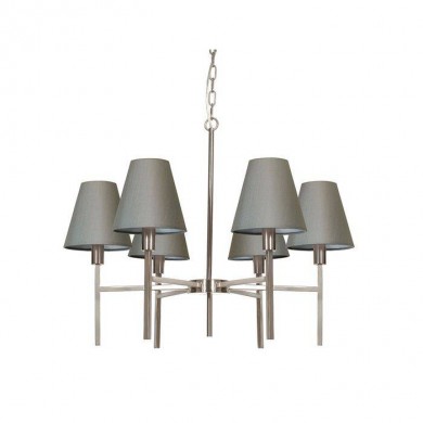 Lustre Lucerne Nickel 6x25W E14 ELS_lucerne6lt LUCERNE 6LT Lustre Lucerne Nickel 6x25W E14 ELSTEAD LIGHTING LUCERNE 6LT