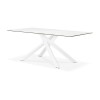 Table à manger rectangulaire Viedma Blanc  DT01230WHWH
