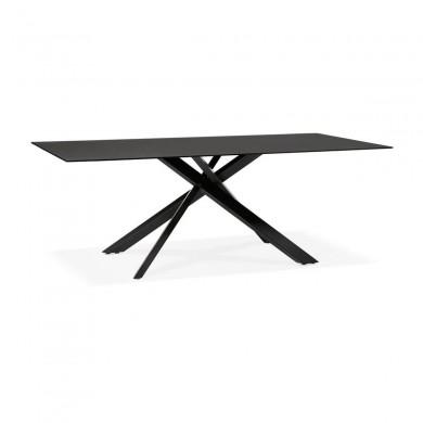 Table à manger rectangulaire Madona Noir  DT01190BLBL