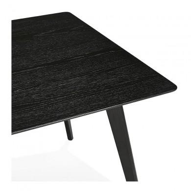 Table à manger rectangulaire Luma Noir  DT01090BL