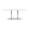 Table à manger rectangulaire Recta Blanc L180  DT00910WH