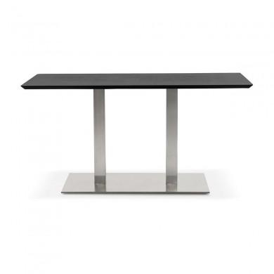 Table à manger rectangulaire Recta Noir L150  DT00890BL