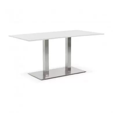 Table à manger rectangulaire Sutton Blanc  DT00860WH