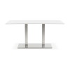 Table à manger rectangulaire Sutton Blanc  DT00860WH