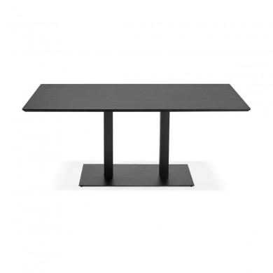 Table à manger rectangulaire Jakadi Noir L180  DT00830BL