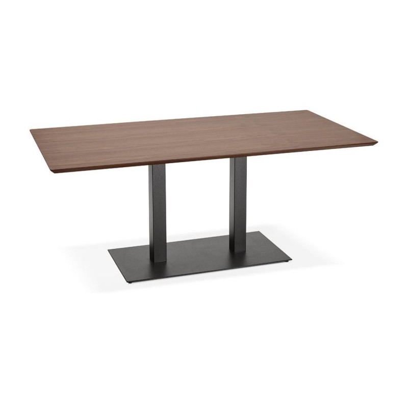 Table industrielle rectangulaire Jakadi Noyer L180  DT00820WA