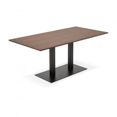 Table industrielle rectangulaire Jakadi Noyer L180  DT00820WA