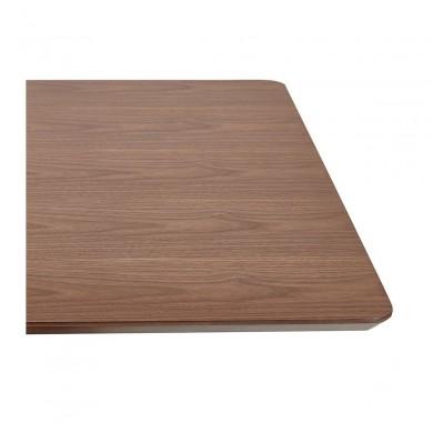 Table industrielle rectangulaire Jakadi Noyer L180  DT00820WA