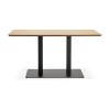Table à manger rectangulaire Jakadi Naturel L150  DT00810NA