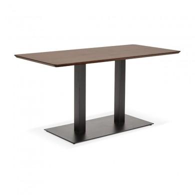 Table à manger rectangulaire Jakadi Noyer L150  DT00790WA