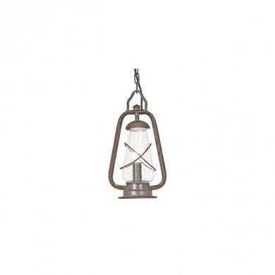 Suspension Miners 1x60W Bronze foncé ELSTEAD LIGHTING minerschain