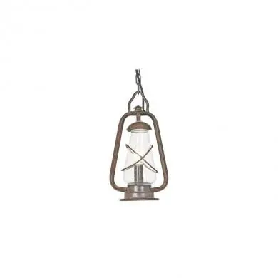 Suspension Miners 1x60W Bronze foncé ELSTEAD LIGHTING minerschain