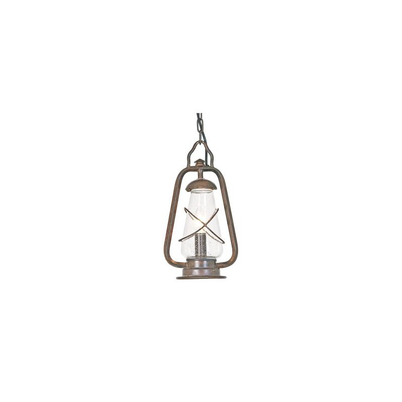 Suspension Miners 1x60W Bronze foncé ELSTEAD LIGHTING minerschain