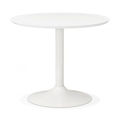 Table à manger Buro 90 Blanc  DT00640WH