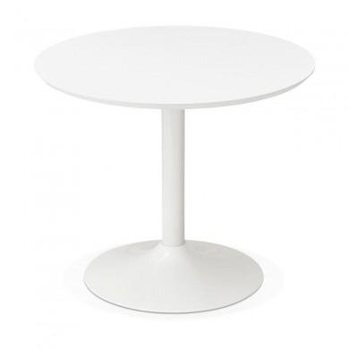 Table à manger Buro 90 Blanc  DT00640WH