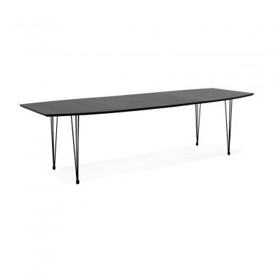 Table à manger extensible Strik Noir  DT00580BL