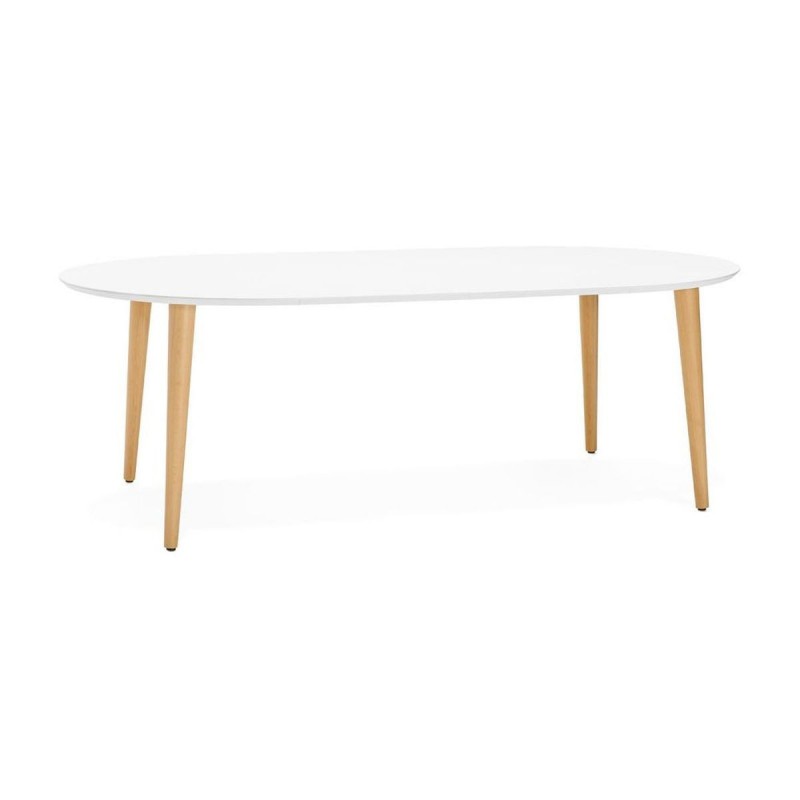 Table à manger extensible Nunavut Blanc  DT00570WH