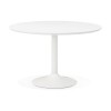 Table à manger Buro 120 Blanc  DT00450WH