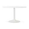 Table à manger Buro 120 Blanc  DT00450WH