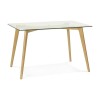 Table à manger rectangulaire Tony Transparent  DT00430CL