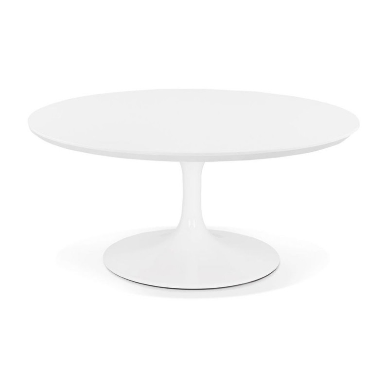 Table Basse Ronde Spel Mini Blanc  CT01230WHWH