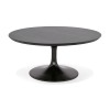 Table Basse Ronde Spel Mini Noir  CT01220BLBL