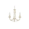 Lustre Minster 3x60W Blanc doré ELSTEAD LIGHTING mn3ivgld