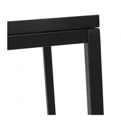 Table Haute Rectangulaire Myriam Noir  CT01050BLBL