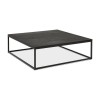 Table Basse Carrée Pretti Noir  CT00930BLBL