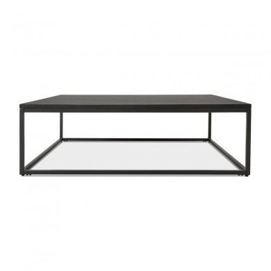 Table Basse Carrée Pretti Noir  CT00930BLBL