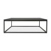 Table Basse Carrée Pretti Noir  CT00930BLBL