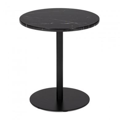 Table Basse Ronde Mineral Noir  CT00820BLBL