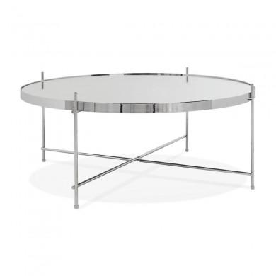 Table Basse Ronde Espejo Big Chromé  CT00730CH