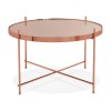 Table Basse Ronde Espejo Medium Cuivre  CT00680CO