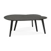 Table Basse Lulea Noir  CT00670BL